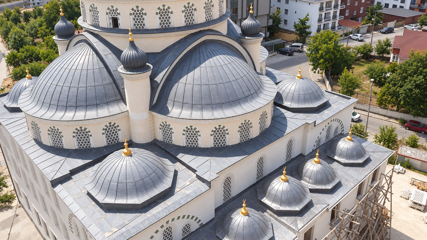Mahmut Efendi Camii uygulamasından gerçek fotoğraf