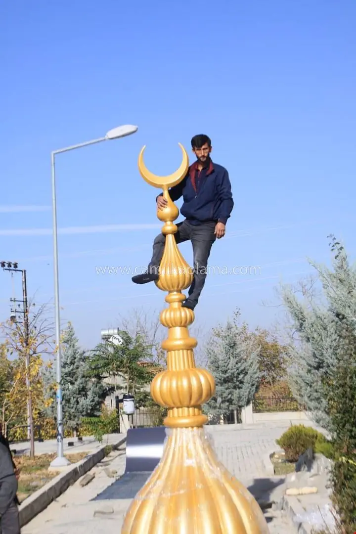 Minare Kurşun Kaplama uygulaması 3
