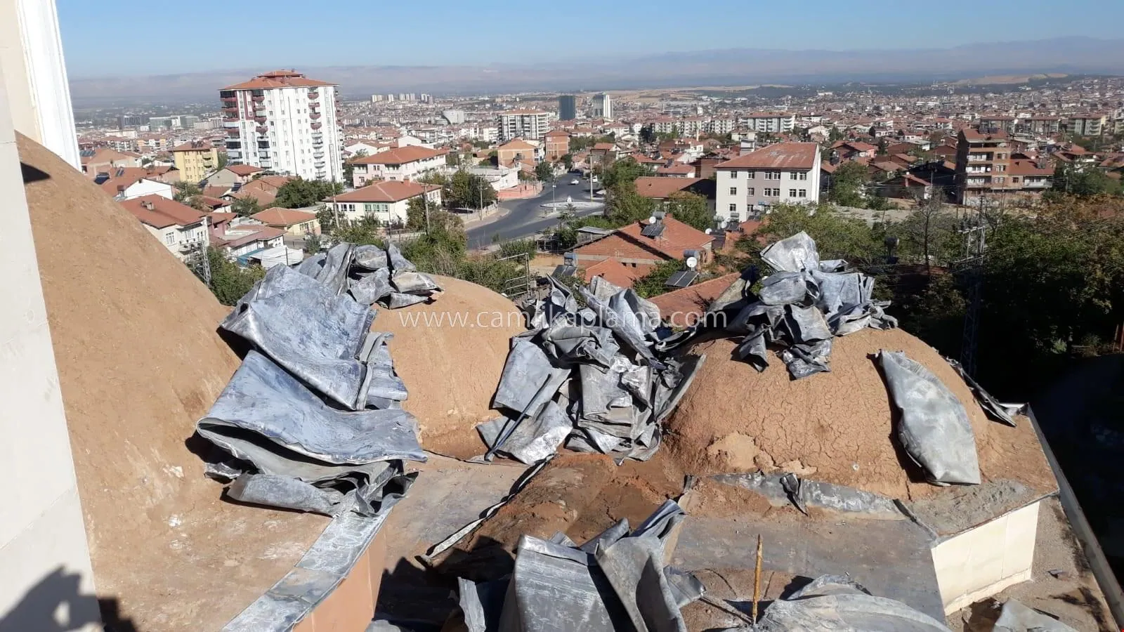 Minare Kurşun Kaplama uygulaması 8