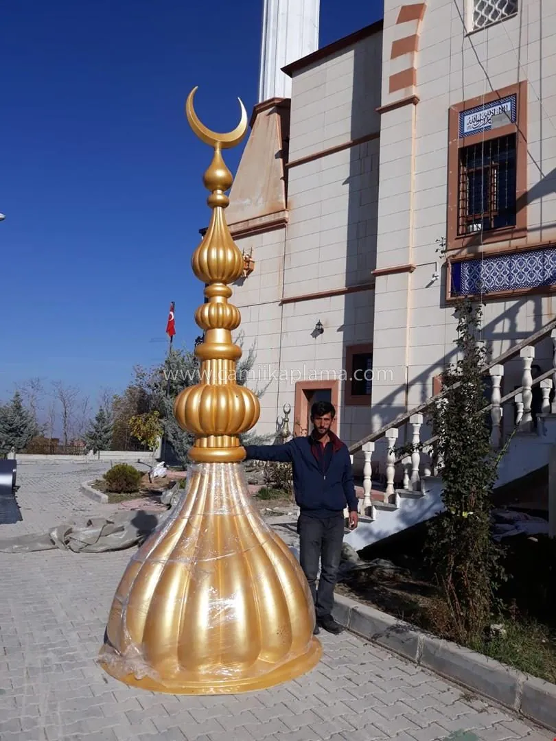 Minare Kurşun Kaplama uygulaması 2
