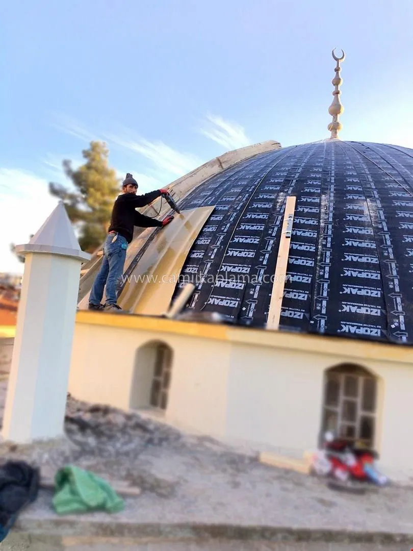 Cami Kurşun Kaplama uygulaması 6
