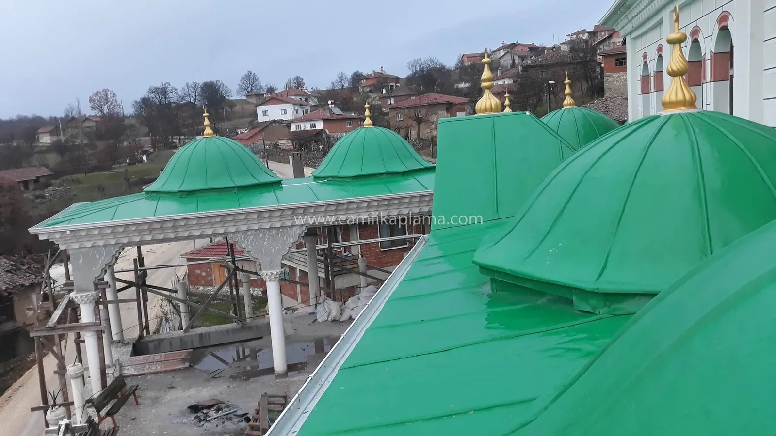 Şadırvan Kurşun Kaplama uygulaması 6