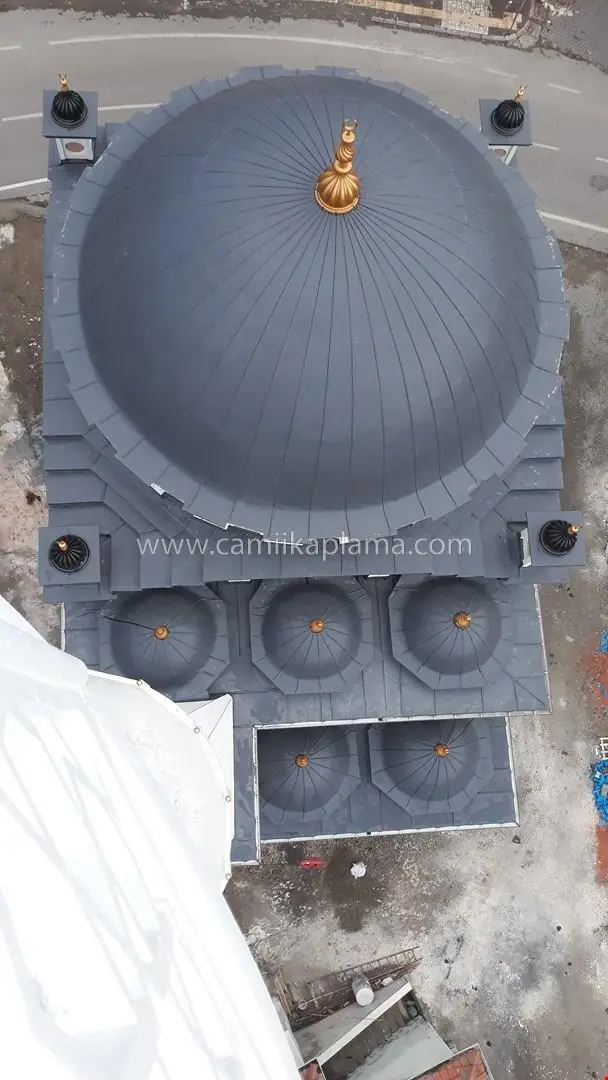 Şadırvan Kurşun Kaplama uygulaması 8