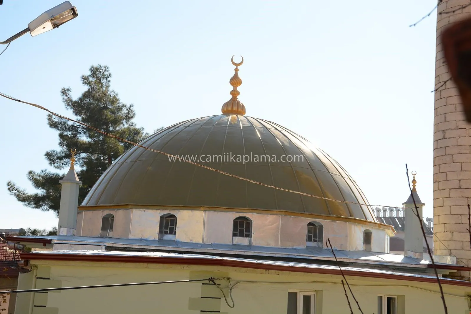Bahçeli Camii uygulama detayı