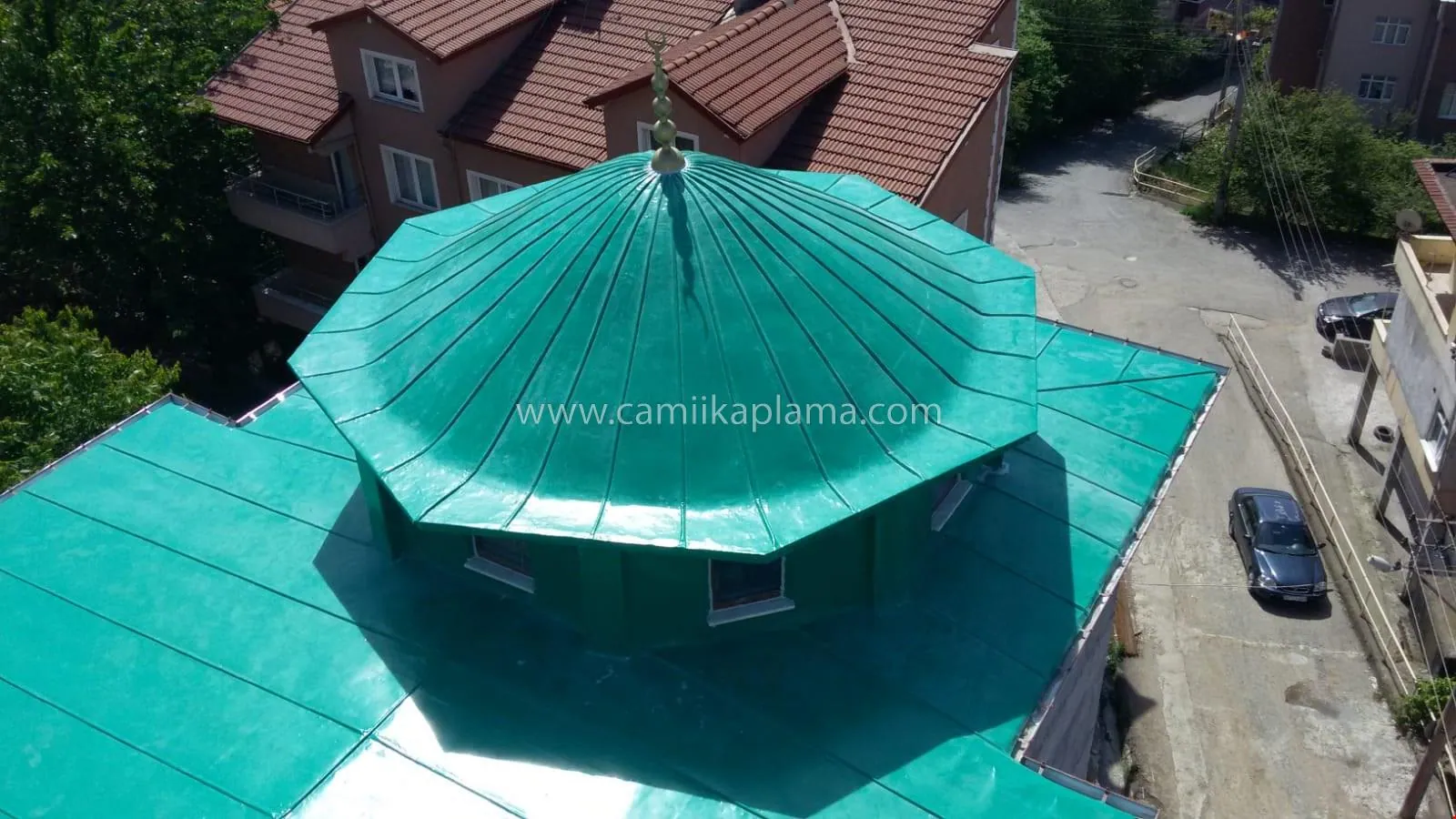 Elmatepe Merkez Camii uygulama detayı