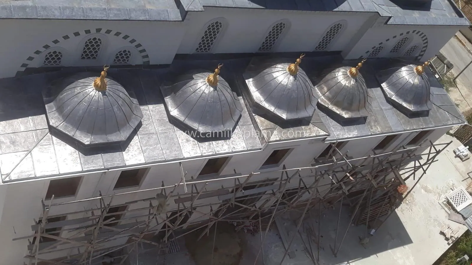 Mahmut Efendi Camii uygulama detayı
