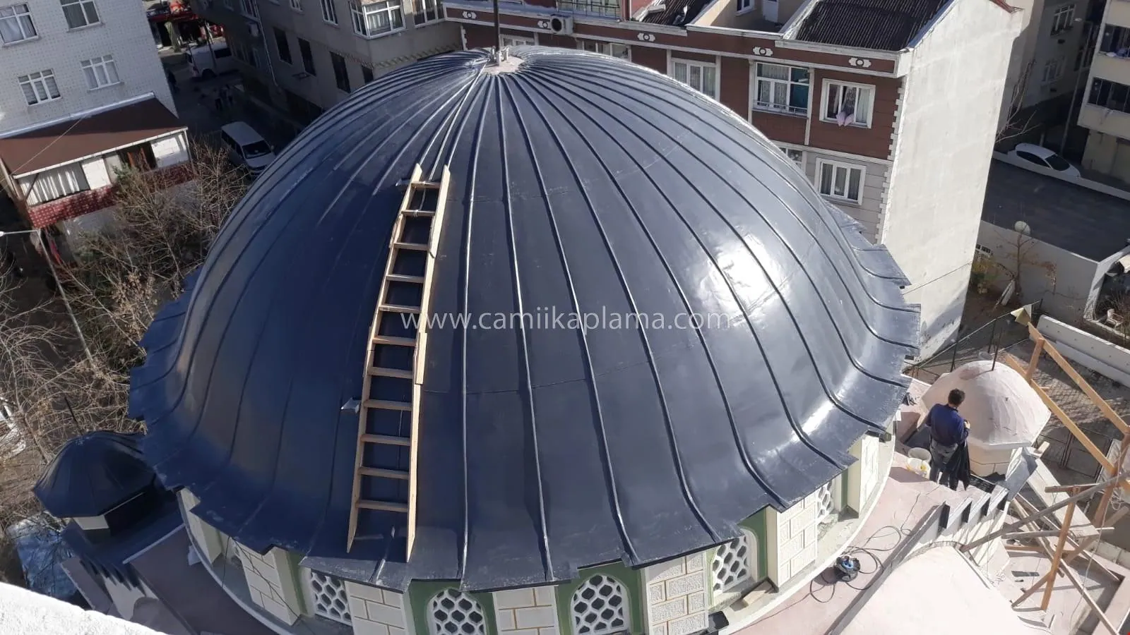 Mehmet Akif Camii uygulama detayı