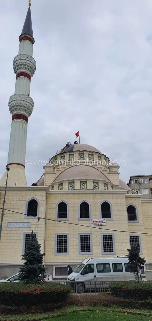 Mehmet Akif Camii uygulama detayı