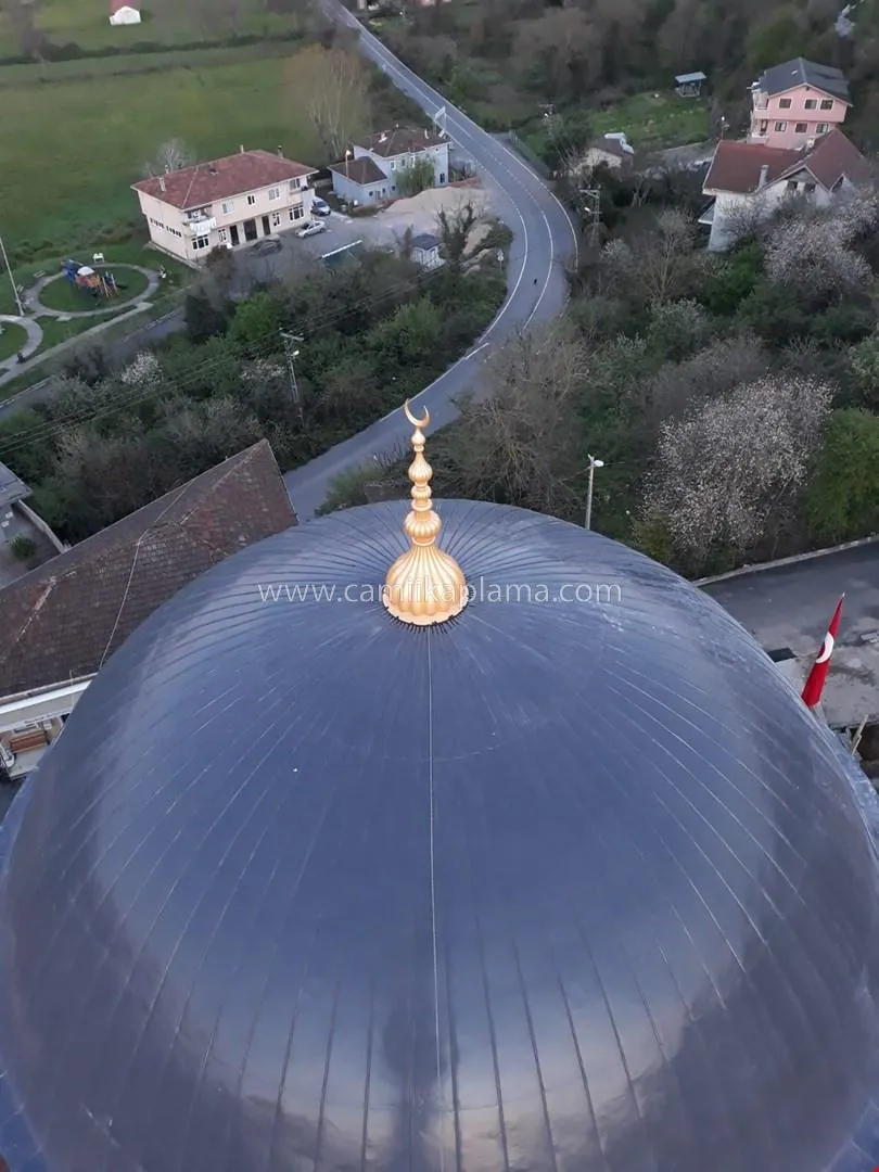 Paşamandıra Merkez Camii uygulama detayı