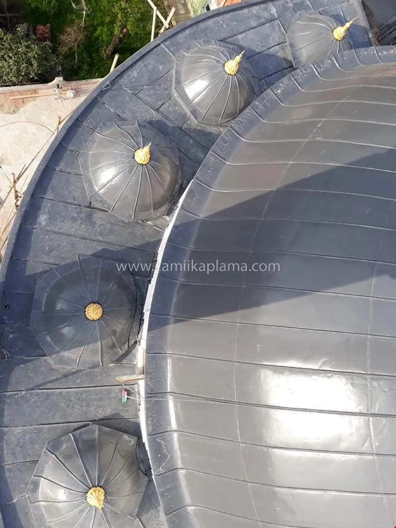 Paşamandıra Merkez Camii uygulama detayı