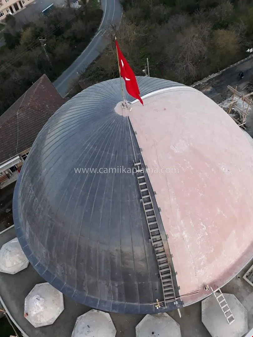 Paşamandıra Merkez Camii uygulama detayı