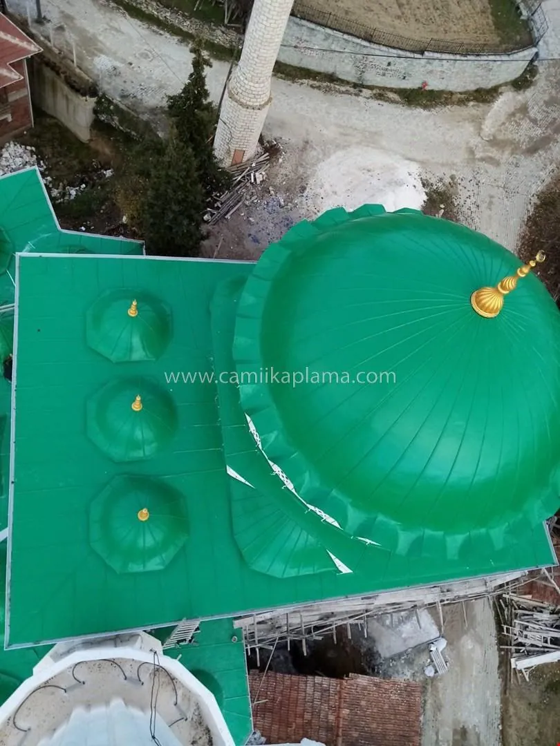 Perçin Köyü Merkez Camii uygulama detayı