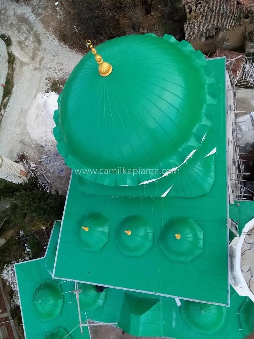 Perçin Köyü Merkez Camii uygulama detayı
