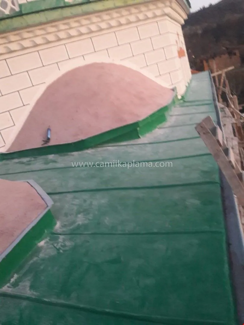 Perçin Köyü Merkez Camii uygulama detayı