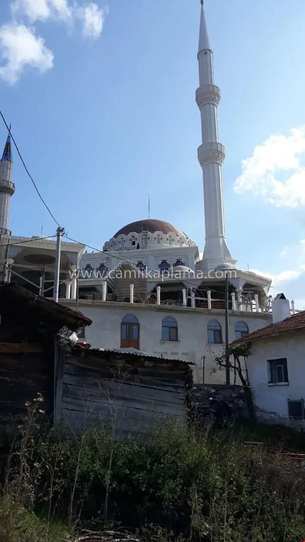 Perçin Köyü Merkez Camii uygulama detayı