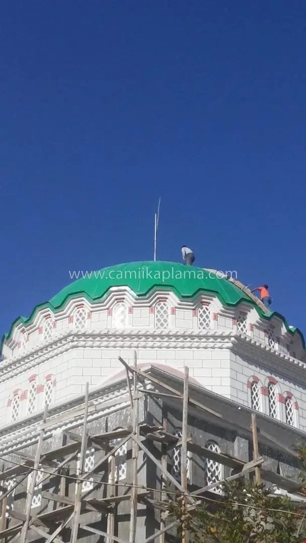Perçin Köyü Merkez Camii uygulama detayı
