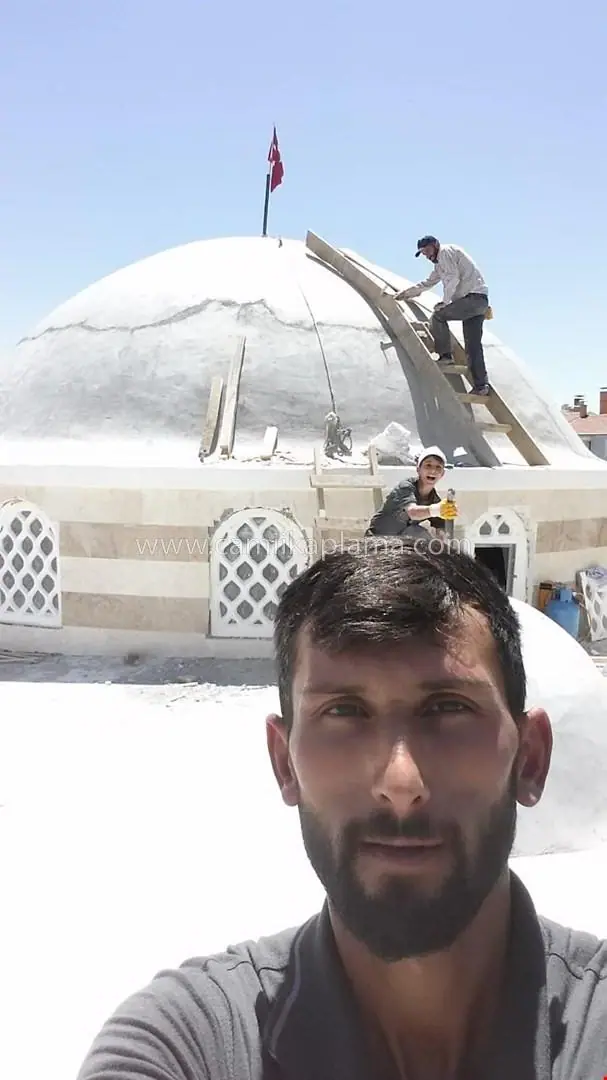 Cevizli Bahçe Camii uygulama detayı