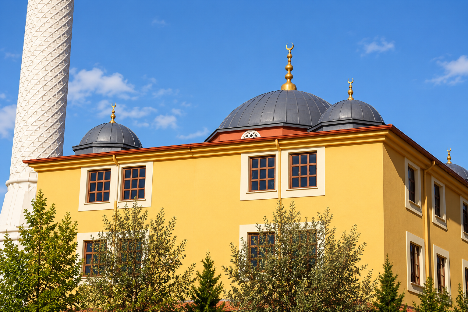 Çaltılar Köyü Camii uygulamasından gerçek fotoğraf