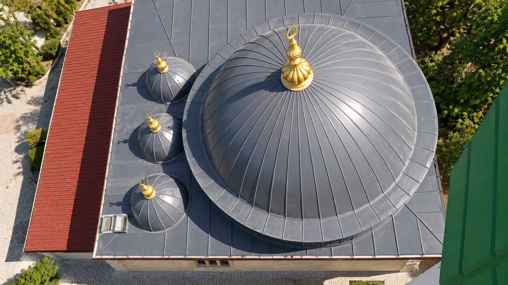 Balçalı Mahallesi Camii kaplama uygulaması