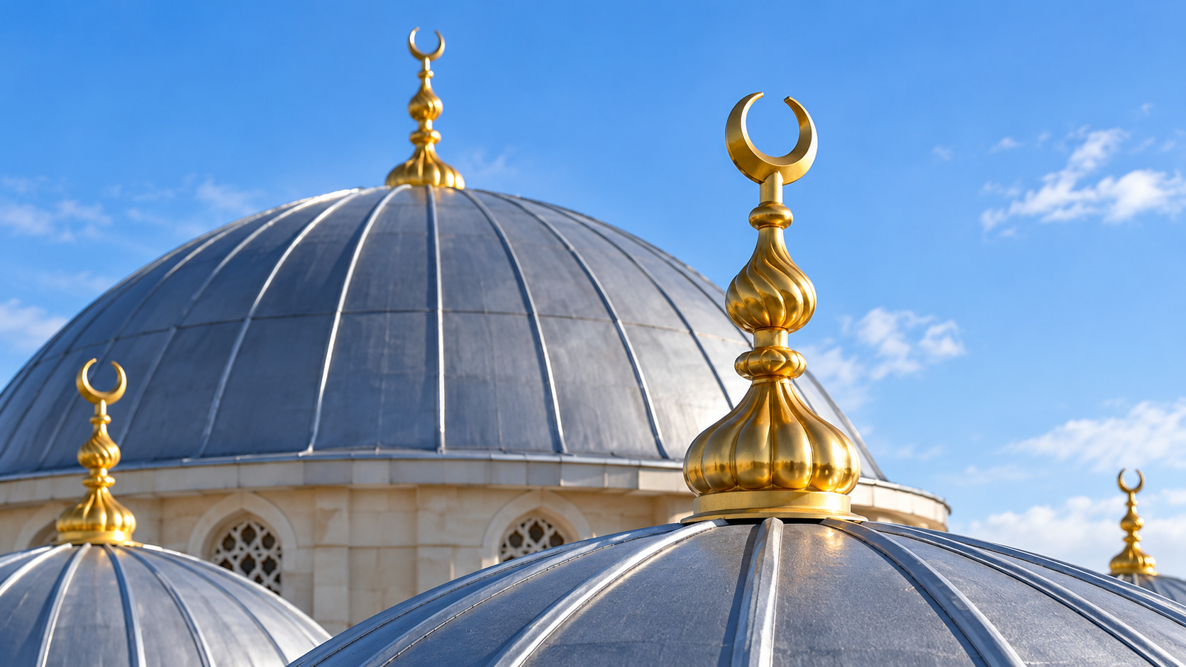 Cevizli Bahçe Camii kaplama uygulaması